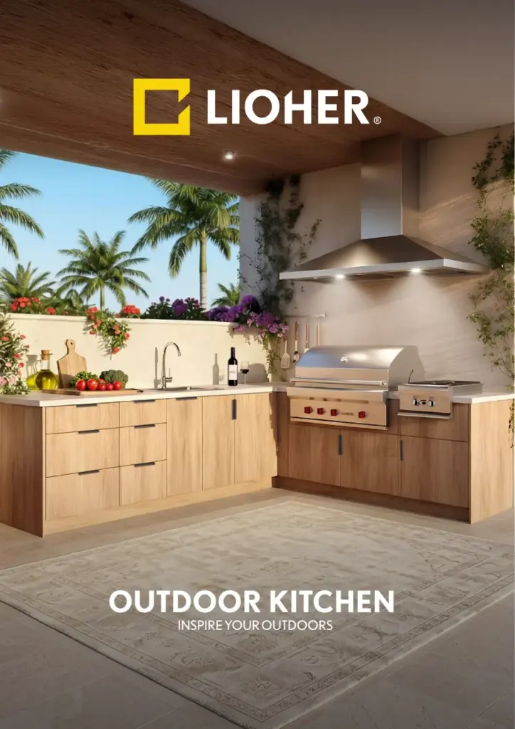 LIOHER Outdoor Kitchen catalog 2026 cover